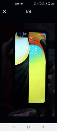 Techno Camon 16 Pro Glass crack Chk pics in Add Exchange Possible