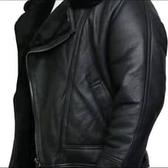 Men's Leather Jacket plus fur/WhatsApp 00923001377230