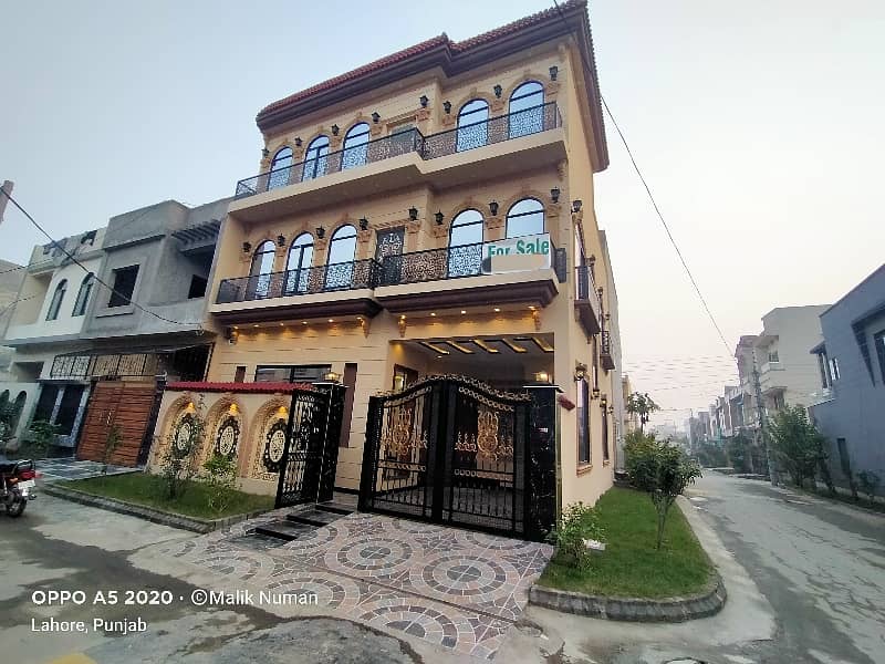 5 Marla Spanish Corner House for Sale in Lahore 3