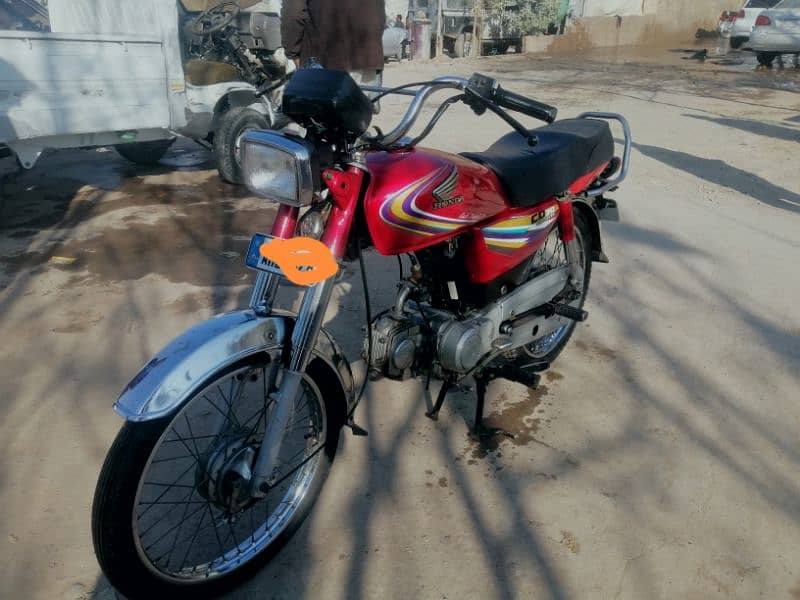 Honda cd 70,2015 isb registered 3