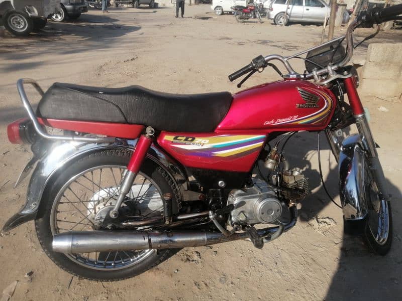 Honda cd 70,2015 isb registered 5