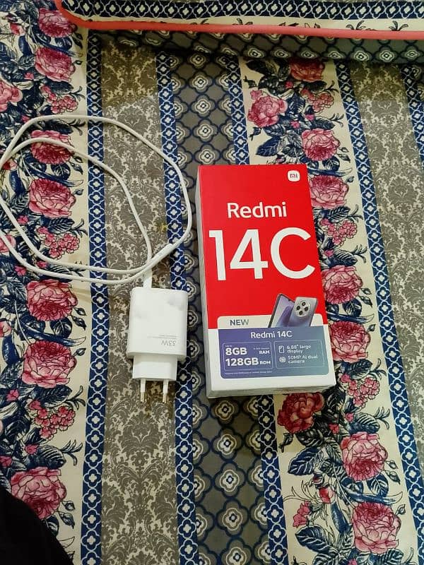 Redmi 14c Just Box Open 4+4 128 GB 0