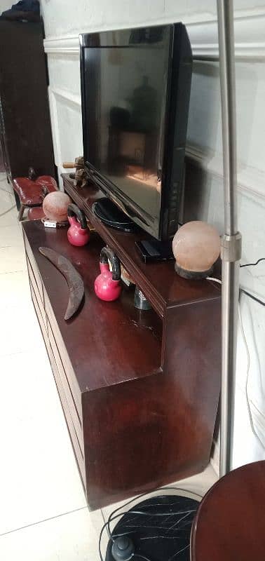 chest of drawers shesham wood 1