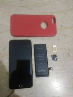 iPhone 6 panel and battery and back camera and sim tray