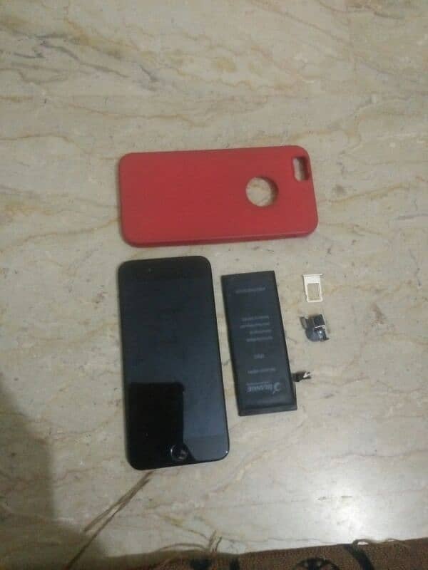 iPhone 6 panel and battery and back camera and sim tray 3