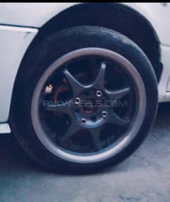 Tyre Alloy Rims and Tyres