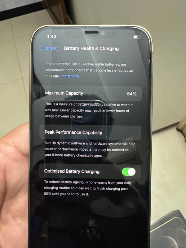 iphone 12 pro max 256gb PTA approved 8