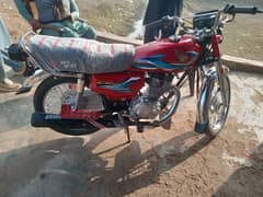 Honda 125 applied for only 1500 km use