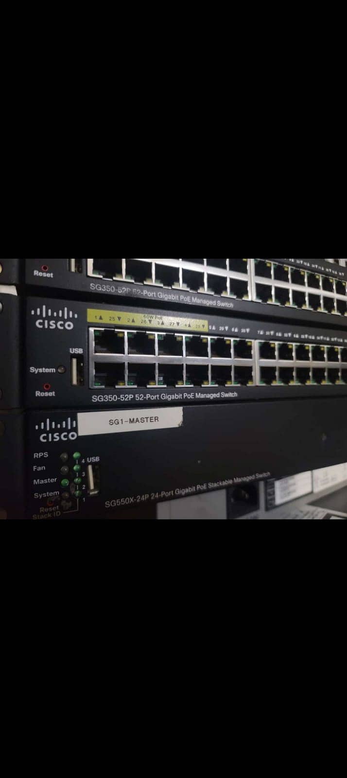 Cisco Switches 3650 3750 3850 9