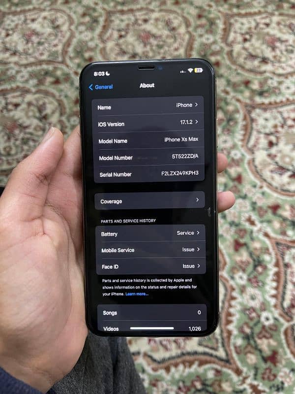 Iphone Xs Max Pta 64gb Read Add 5