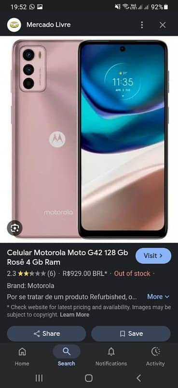 motrola g42 4 128 gb 1