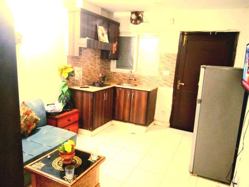 Monthly 1bed and 2bed full furniched apartment available for rent 0