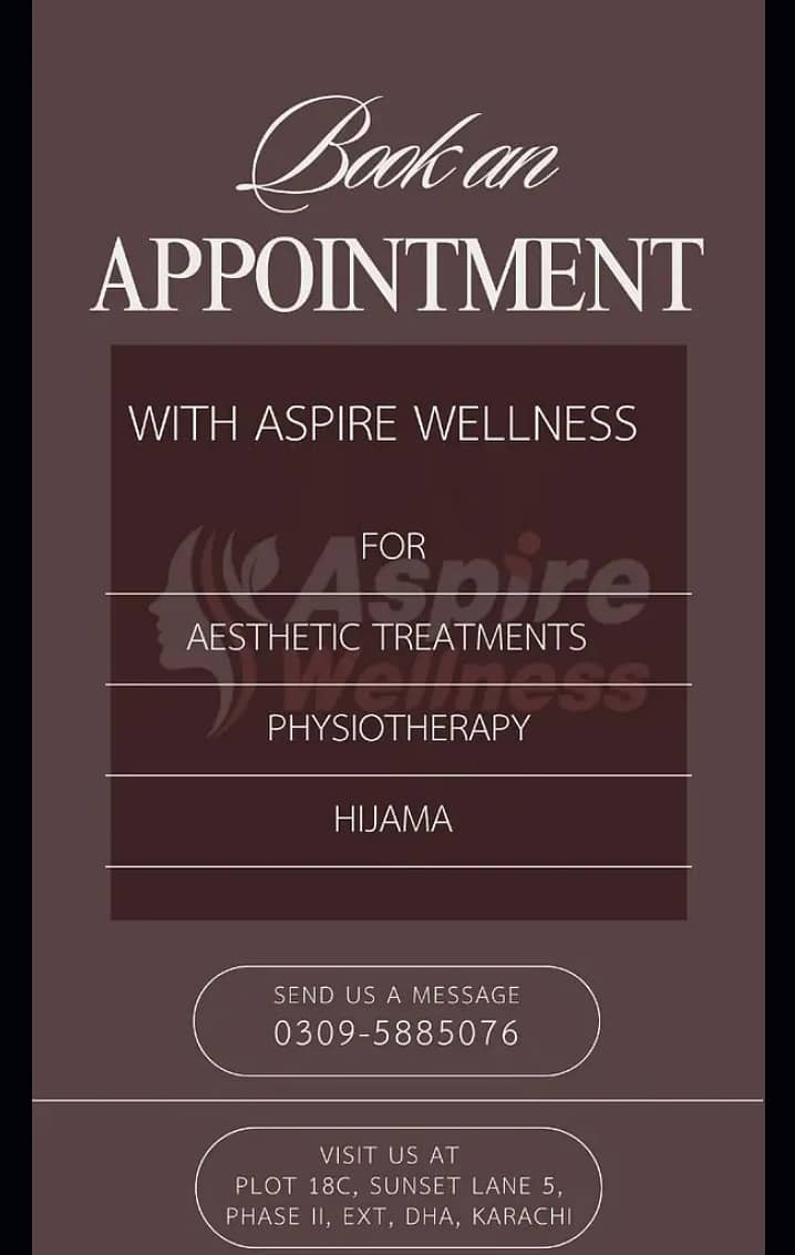 Physiotherapy, Aesthetic Treatments,Skin Care,Hijama,Health Services 4