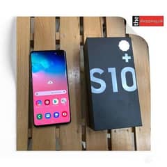 samsung s10+ condition 10/10 with box official PTA approved