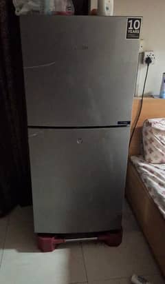 Haier Frdige with stand, Excellent condition