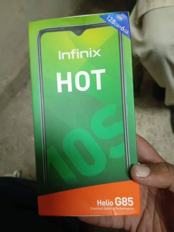 Infinix hot 10s excellent condition 6/128 1