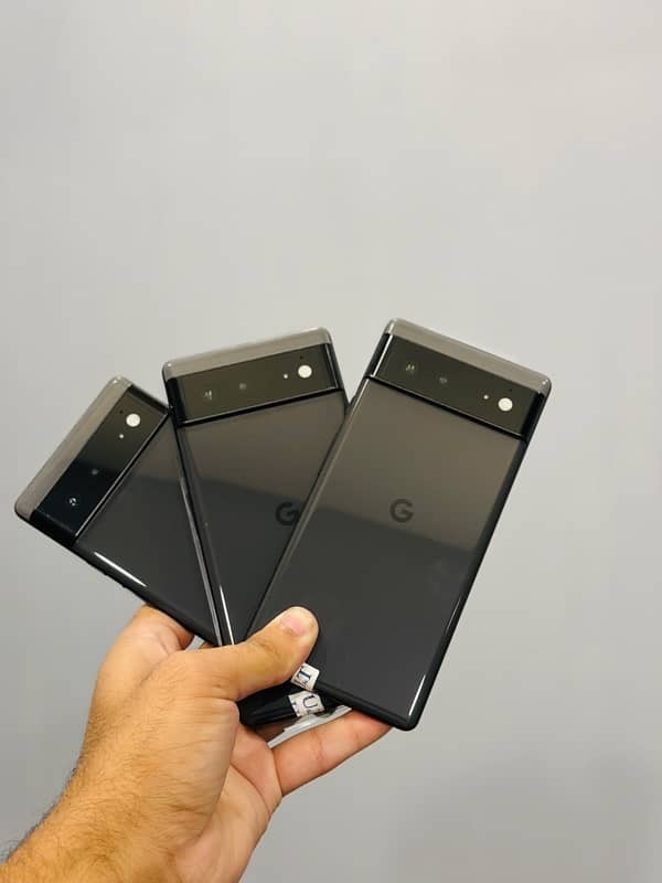 Google Pixel 6 8/256gb)Dual Sim Approved Waterpack fresh Mobile Stock 1