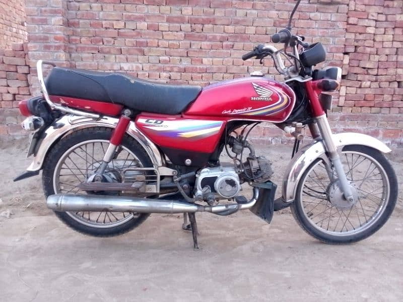 Honda CD 70 cc motorcycle 2014 model. 0