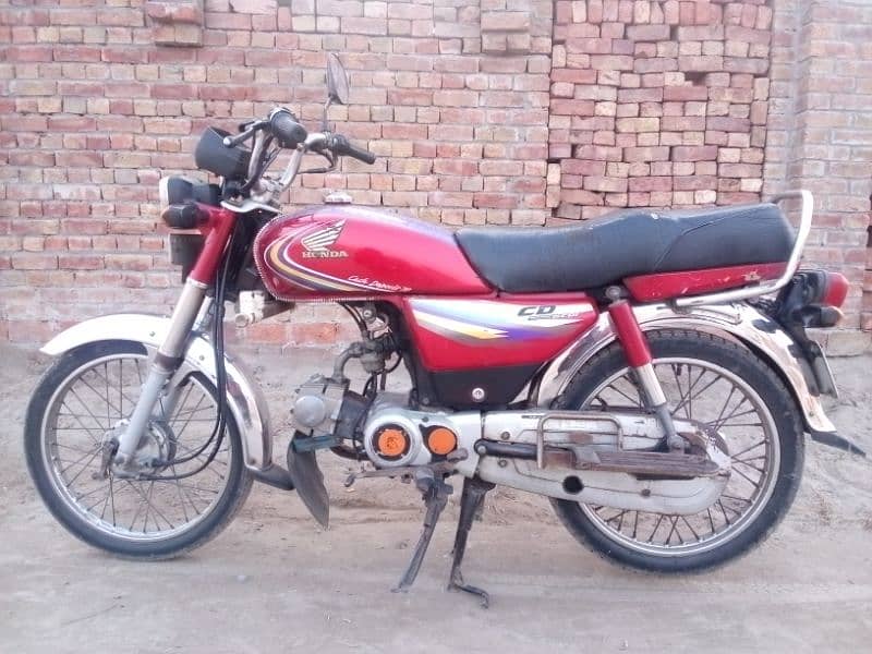 Honda CD 70 cc motorcycle 2014 model. 2