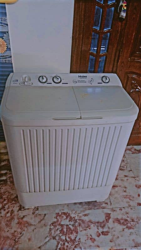 HAIER SEMI AUTOMATIC WASHING MACHINE FOR SALE 4