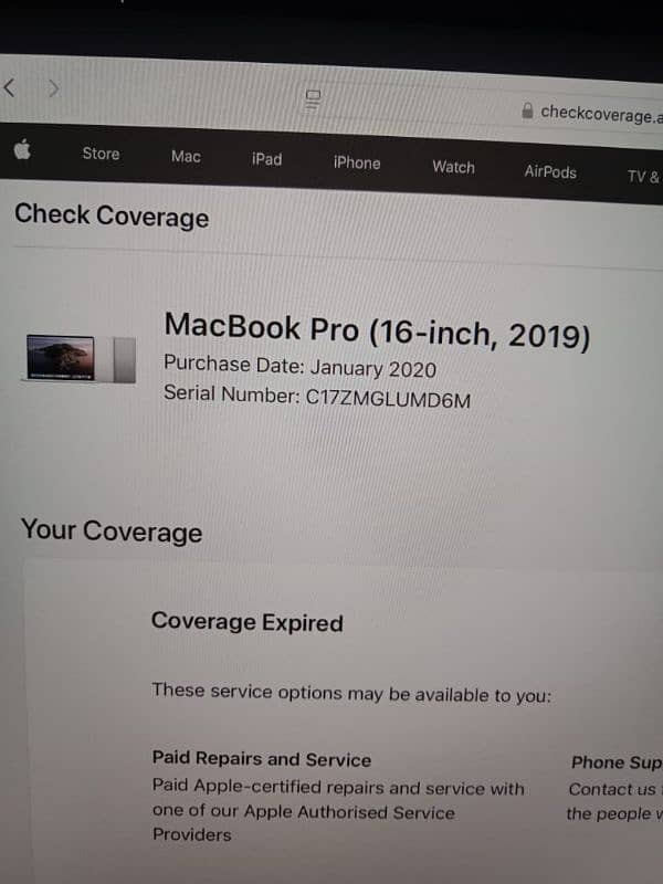 MacBook pro 2019_16"inch (16GB/512GB SSD) 10