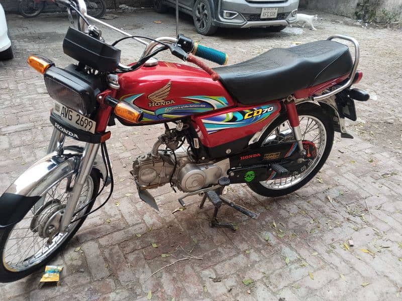 Honda CD 70 Model 2024 1