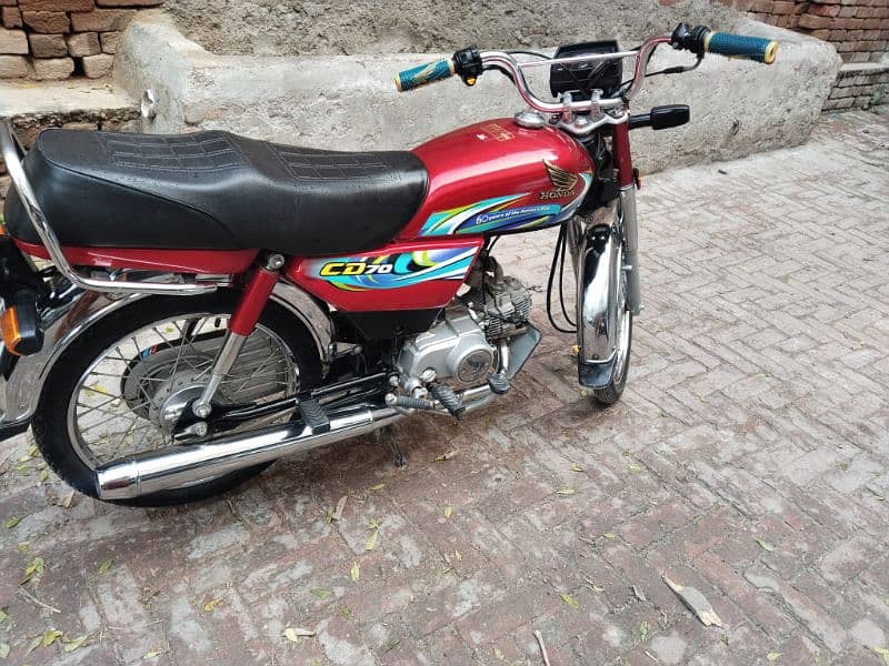 Honda CD 70 Model 2024 2