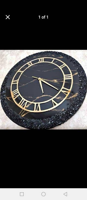 Resin Wall Clock 5