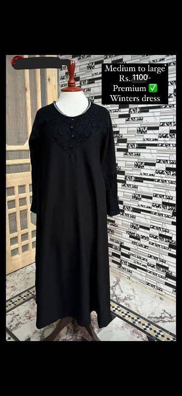 women long black dress 0