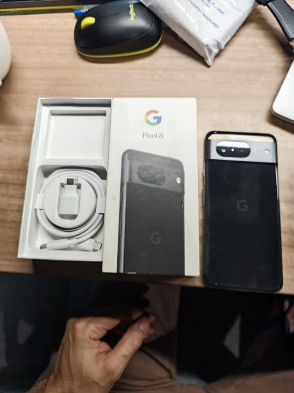 Google Pixel 8  ( PTA approved ) With Box 0