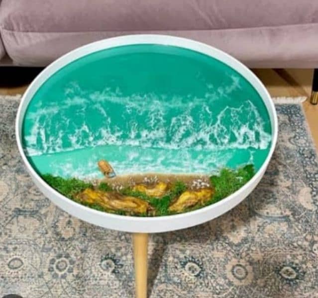 Resin Coffee table 4