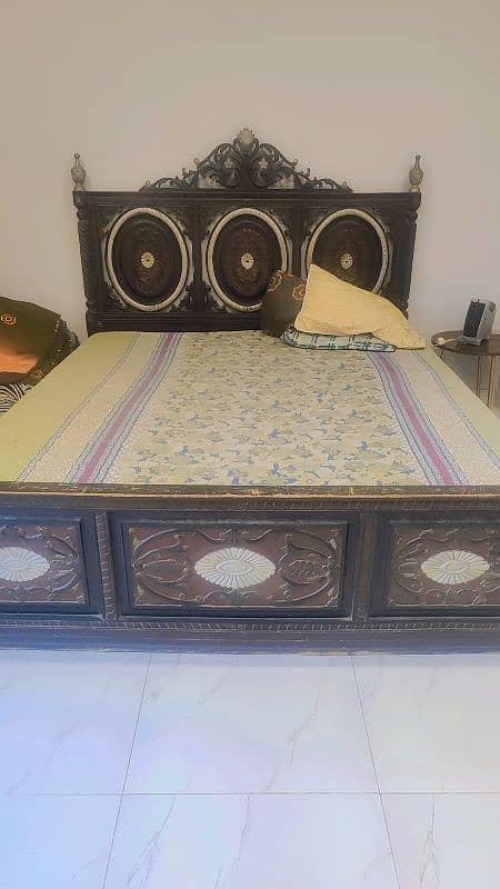 chiniyoti bed made with original wooden bed 1