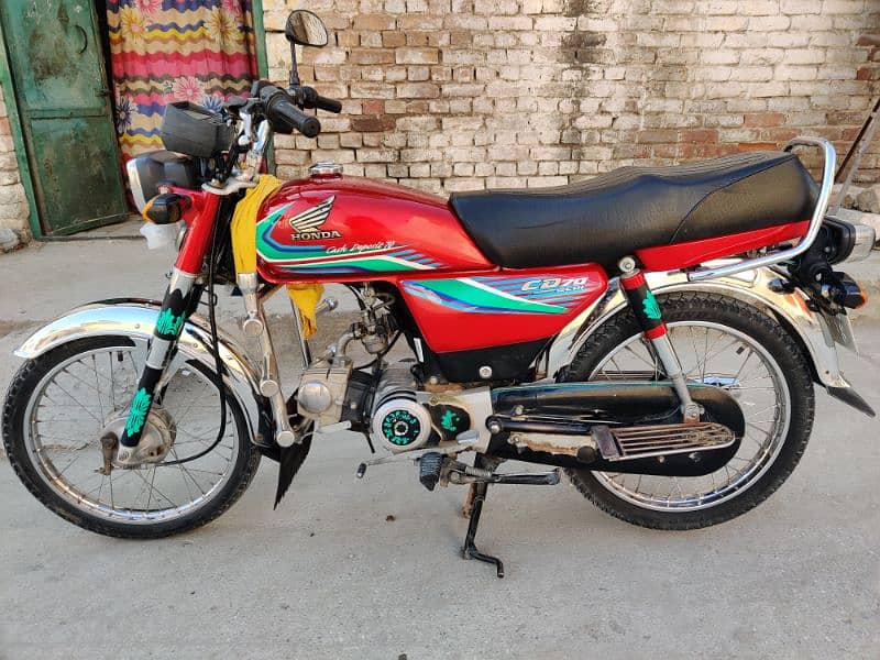 Honda CD70 2017 Model 6