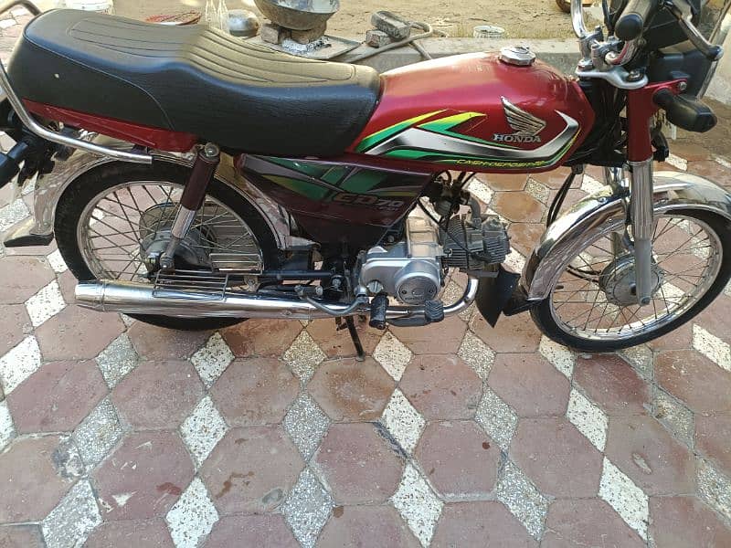 Honda CD70 Lush Condition 2022 model 1