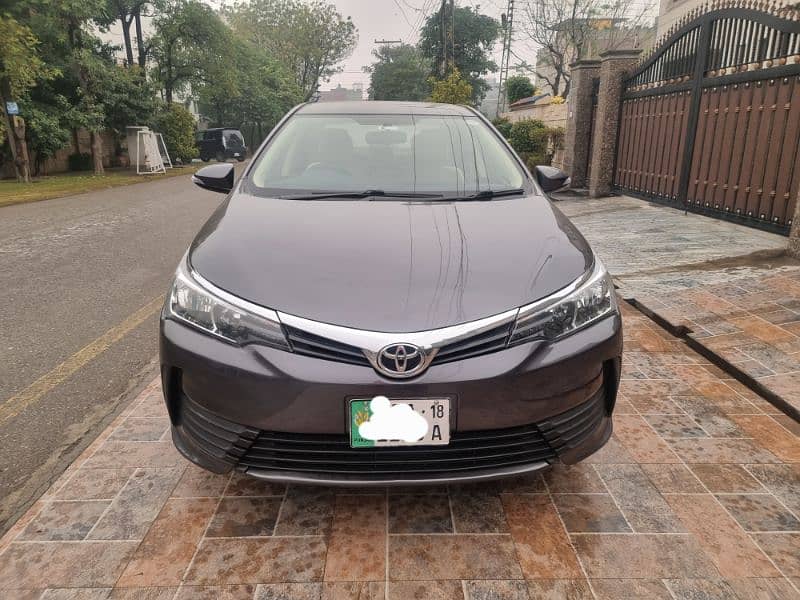 Toyota Corolla Altis cruisetronic 2018, like new car 0