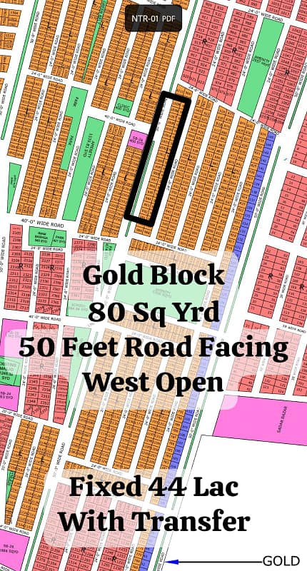 Gold Block North Town Residency Phase 01 0