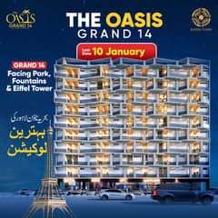 Studio Non Furnished Apartment for sale on easy installments plan in Bahria Town Lahore