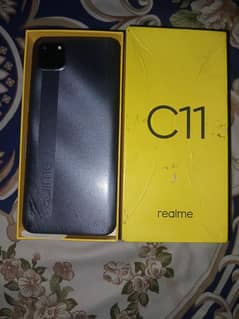 all ok clean and pack set  realme c11 with box