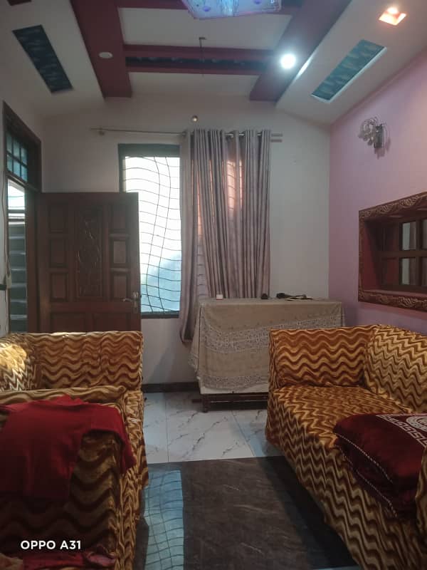 5 Marla Beautiful Double Story House Urgent For Sale in Sabzazar 24