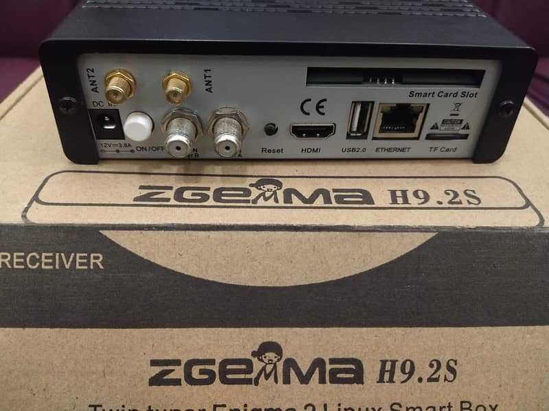 Zgemma H9.2S - 4K - 2 x DVB-S2X - Stalker - WIFI 6