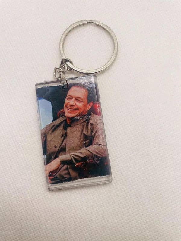 Imran Khan Double Sided Photo keychain 2