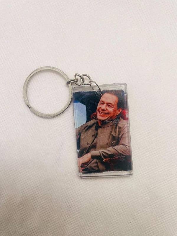 Imran Khan Double Sided Photo keychain 3