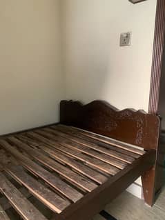 Single Bed (Wood)