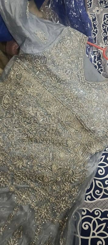 bridal walima nikaha maxi for urgent sale 2