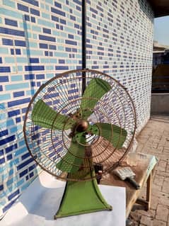 Gas operating fan