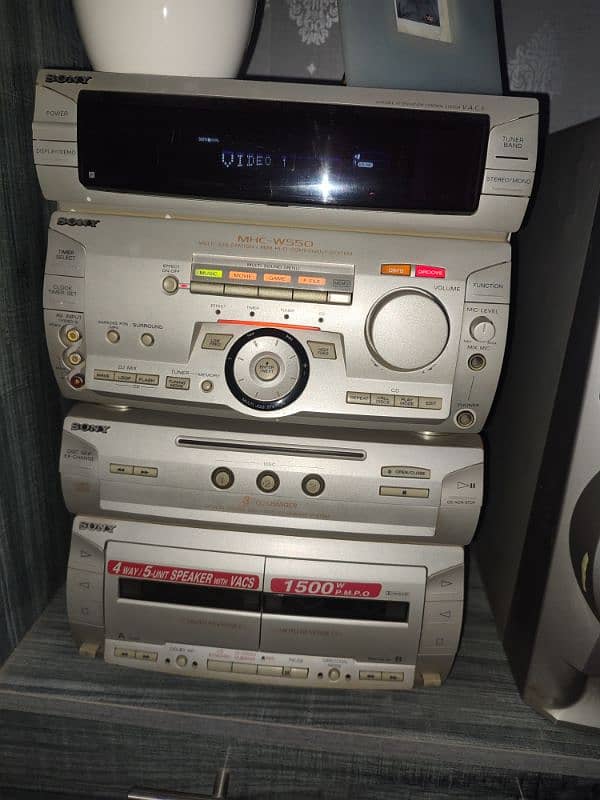 Sony CD player Deck sistam 1