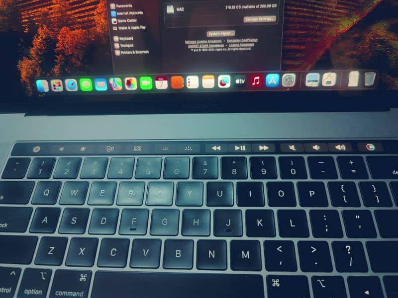 Apple Macbook Pro 2019 15" A1990 16/256 Touchbar TouchID All OK 10/10 7