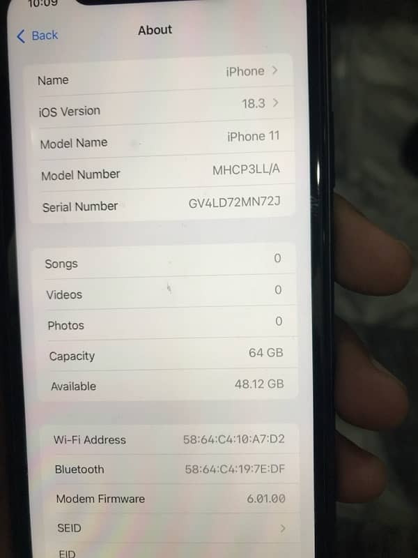 iphone 11 . . 64gb 6