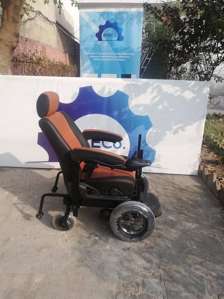 Electric Wheelchair Foldable| Motorized Reliable Wheel Chair Power 8