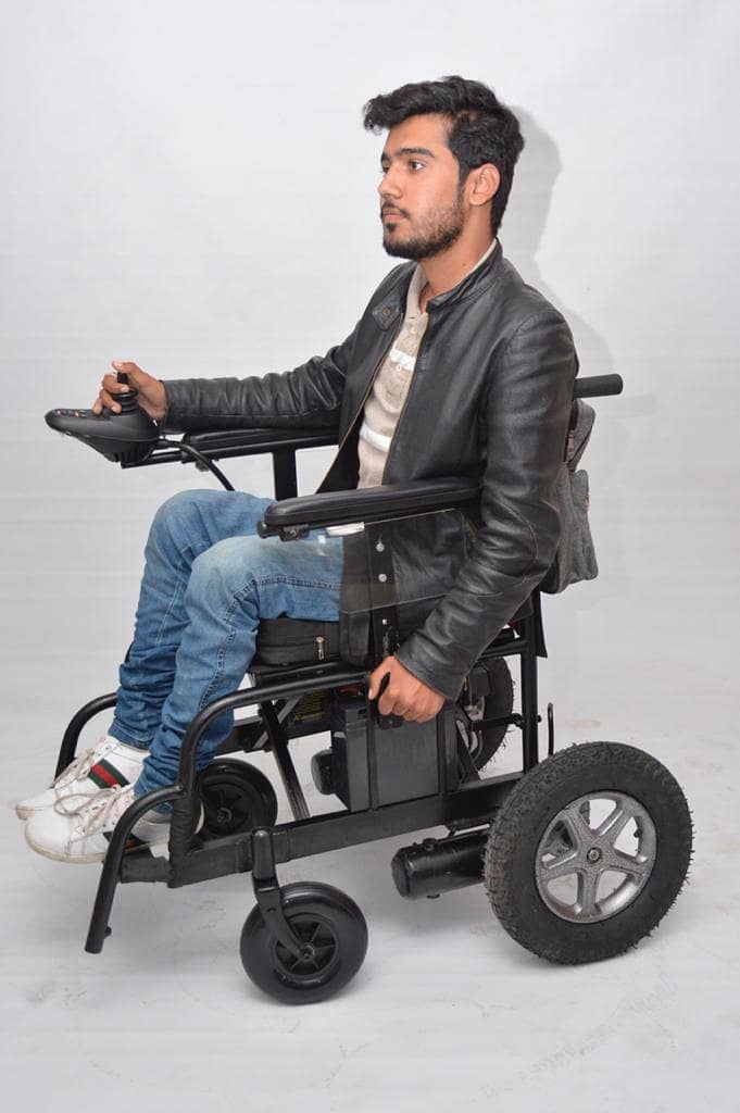 Electric Wheelchair Foldable| Motorized Reliable Wheel Chair Power 16